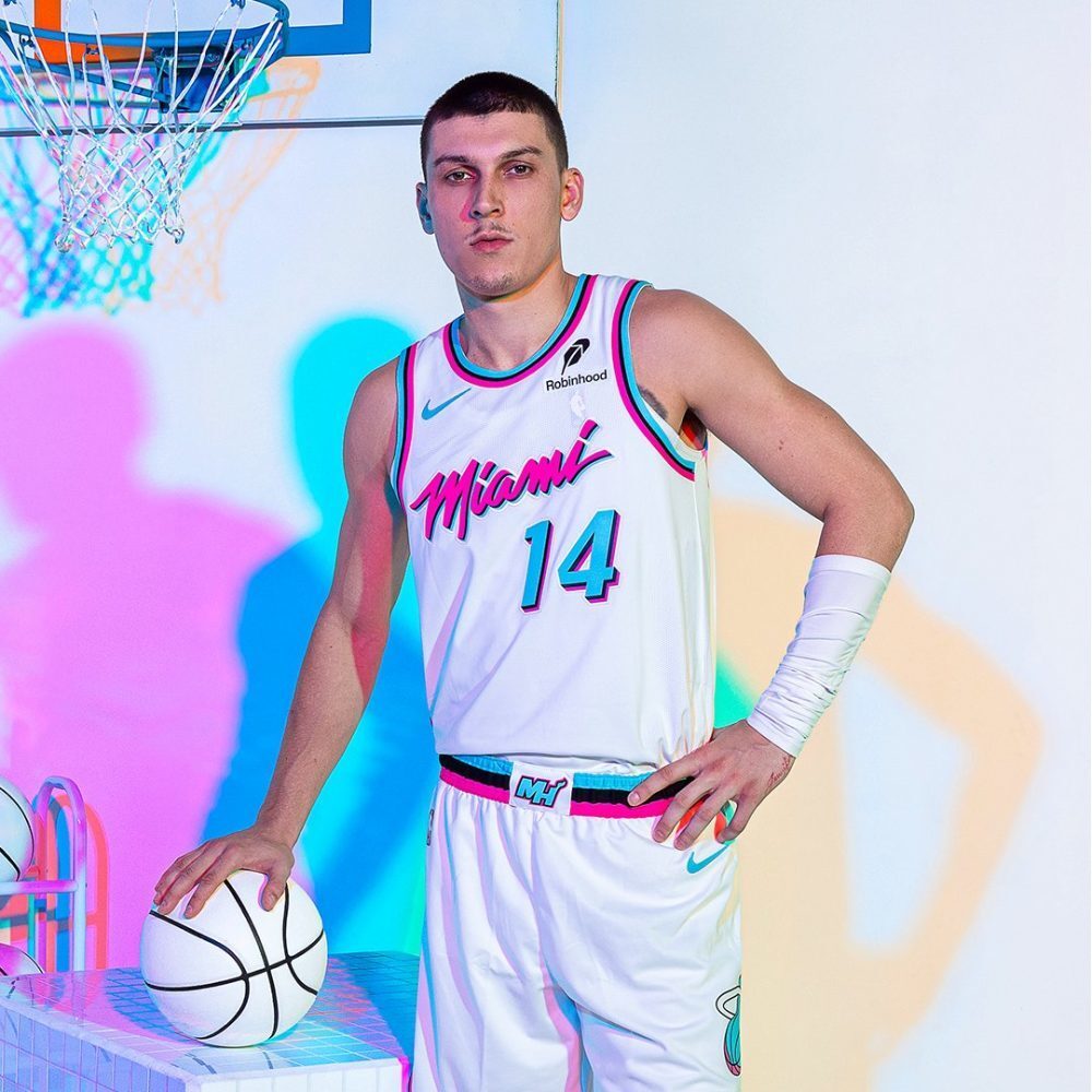 Miami Heat White 2024-25 City Edition Style 4 Basketball Jersey basketball jersey product view 1