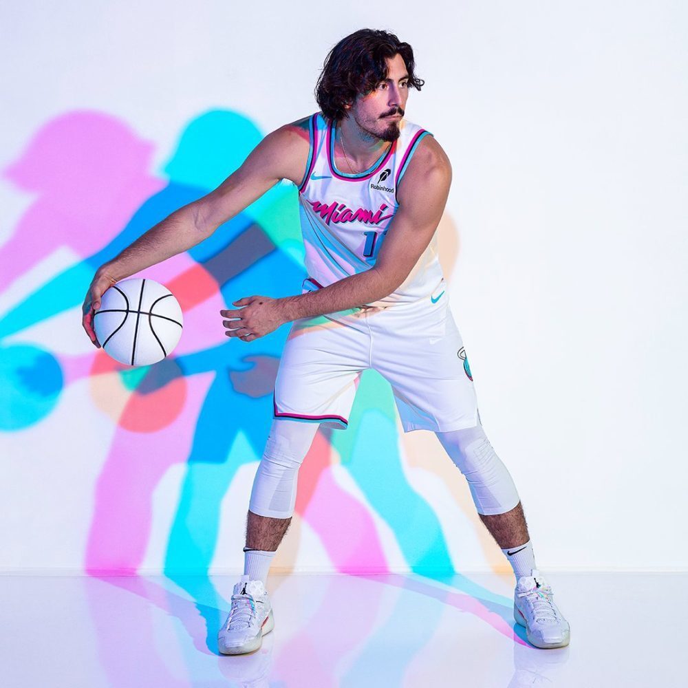 Miami Heat White 2024-25 City Edition Style 5 Basketball Jersey basketball jersey product view 1