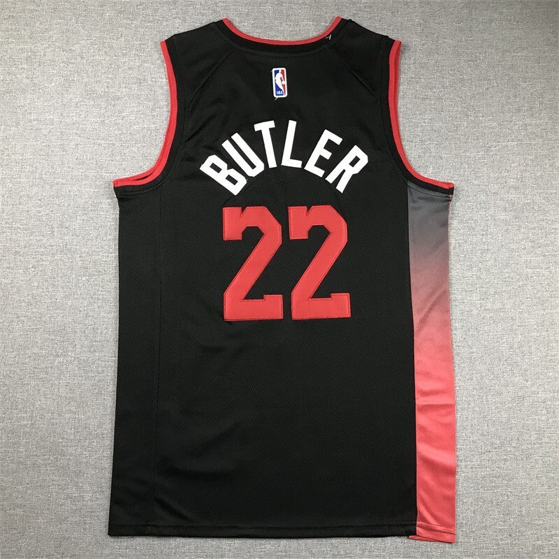 Miami Heat #22 Jimmy Butler 24 Heat 22 Black City Edition Style 1 Basketball Jersey basketball jersey product view 1