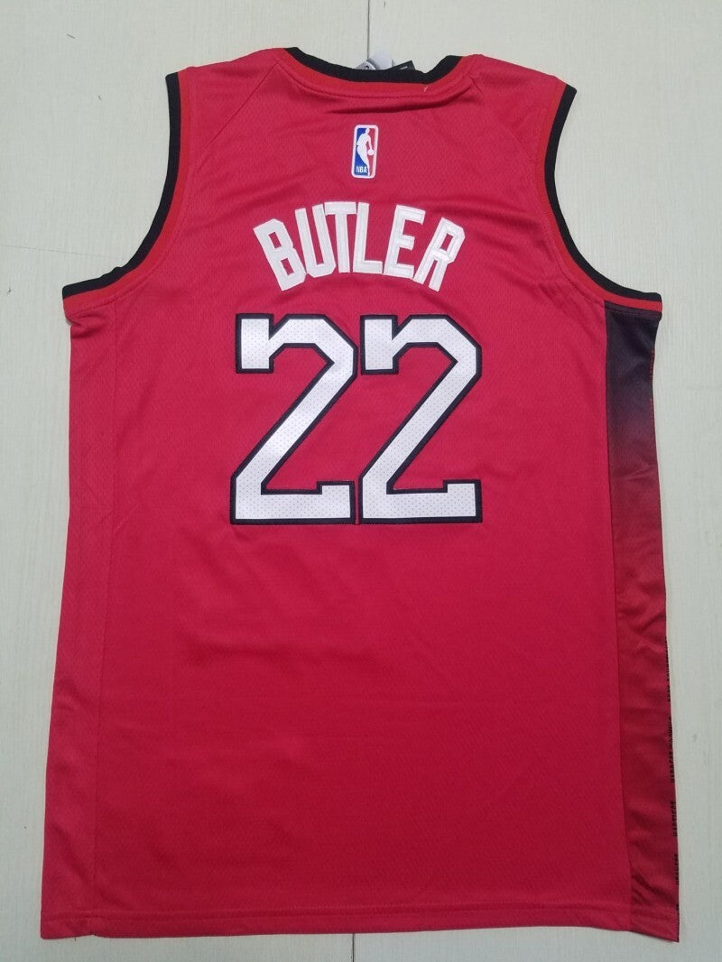Miami Heat #22 Jimmy Butler Heat 22 Red City s-xxl Style 1 Basketball Jersey basketball jersey product view 1