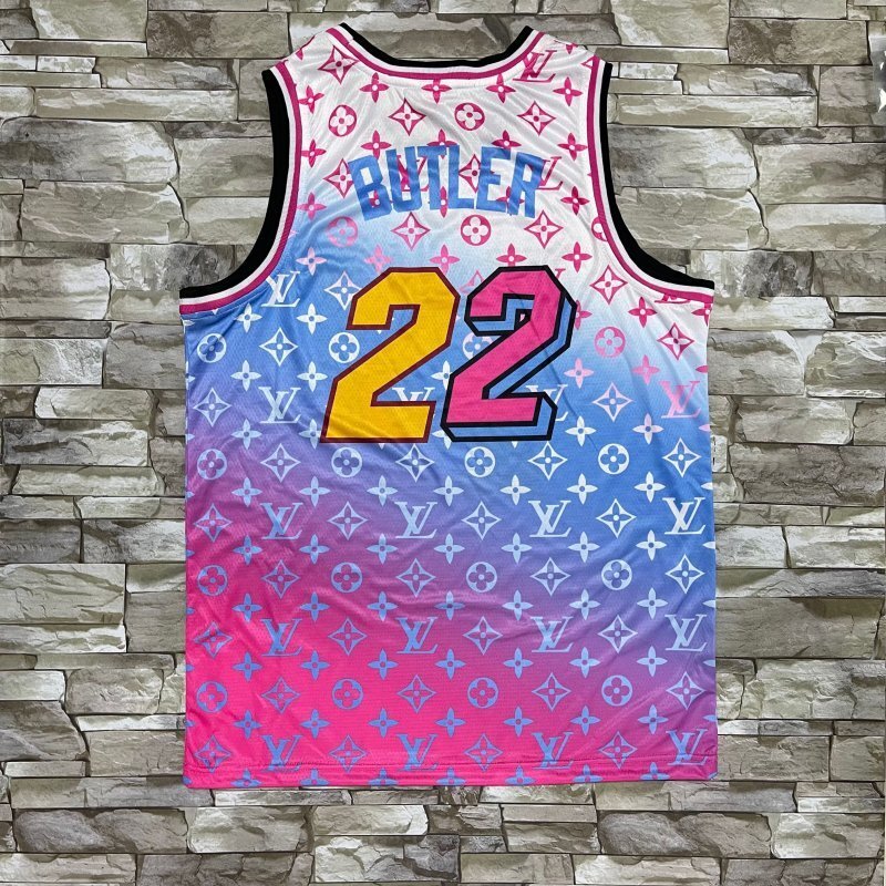 Miami Heat #22 Jimmy Butler Heat 22 s-xx Style 1 Basketball Jersey basketball jersey product view 1