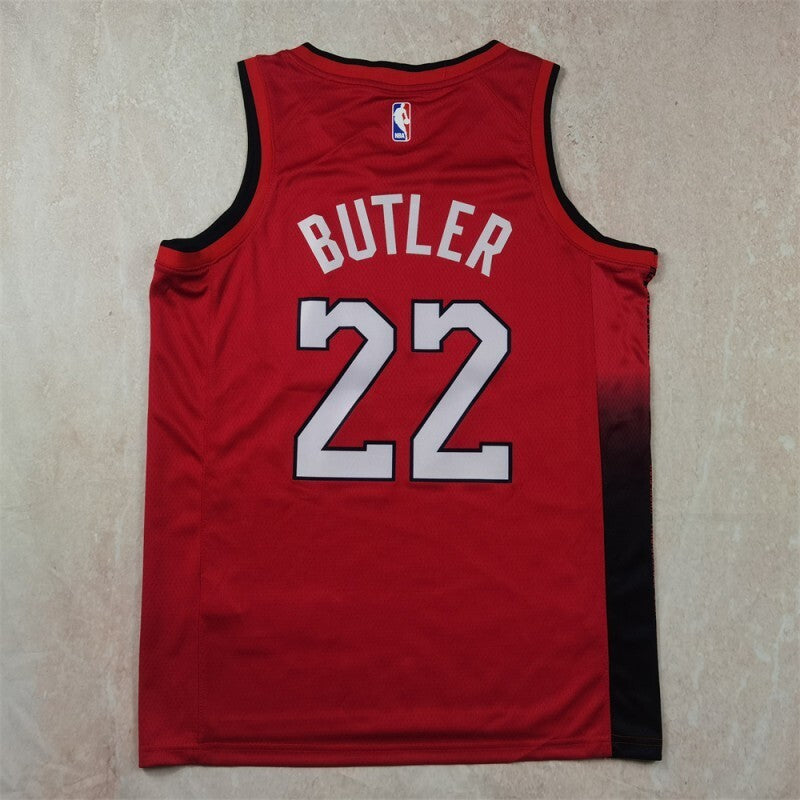 Miami Heat #22 Jimmy Butler Hot Press Heat Style 1 Basketball Jersey basketball jersey product view 1