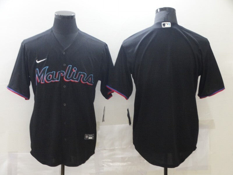 Miami Marlins Marlins Baseball Jersey baseball jersey product view 1