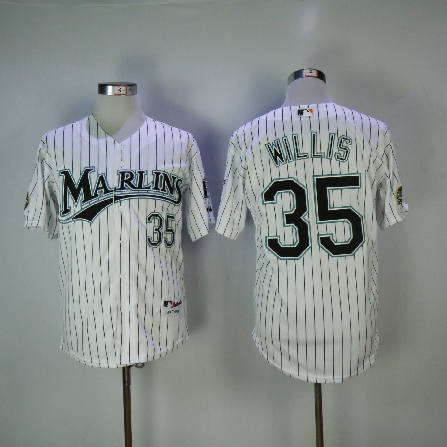 Miami Marlins #35 Baseball Jersey baseball jersey product view 1