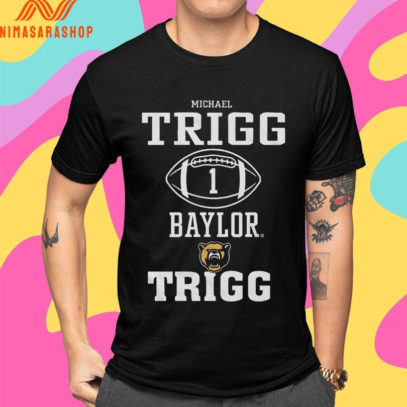 Michael Trigg Baylor Bears Football - Adult & Kids T-Shirts, Sweatshirts & Hoodies apparel design preview 4