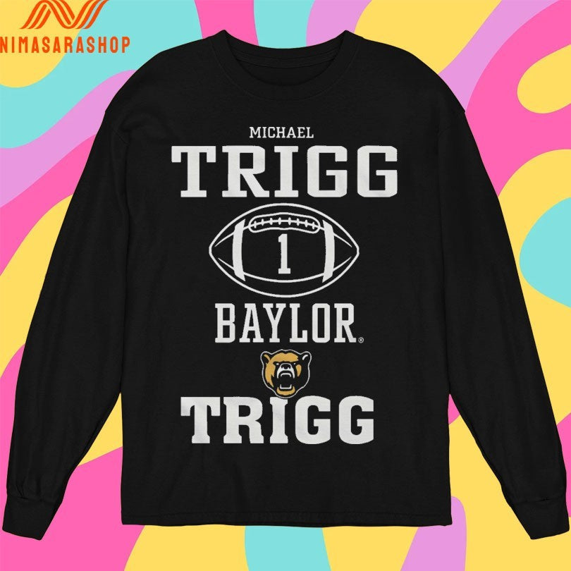 Michael Trigg Baylor Bears Football - Adult & Kids T-Shirts, Sweatshirts & Hoodies apparel design preview 3