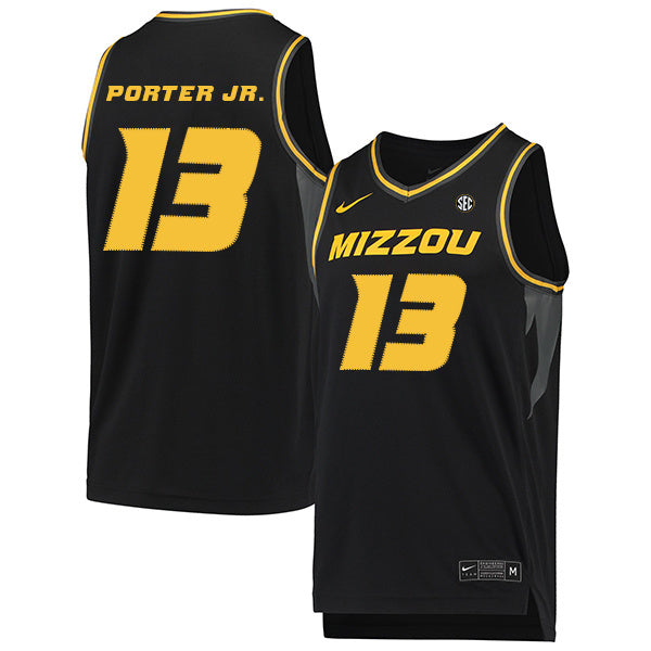 Michael Porter Jr.13 Black College Football Jersey football jersey product view 1