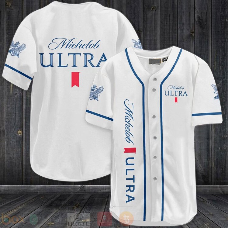 FASHION Michelob ULTRA Baseball Jerseys Botton Shirt baseball jersey product view 1