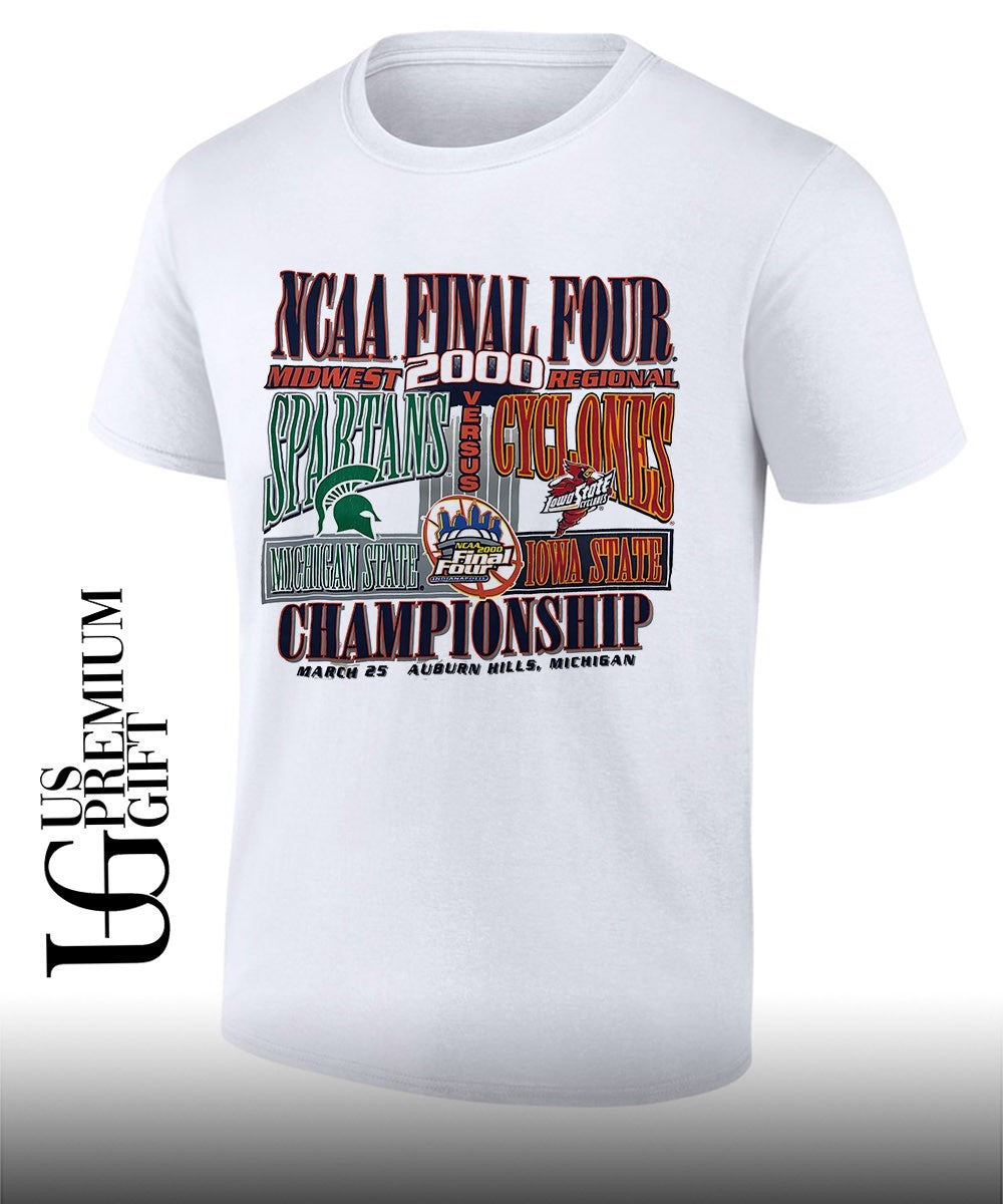 Michigan State Spartans vs Iowa State Cyclones NCAA Final Four 2000 Championship shirt Unisex T-shirt, Sweatshirt, Hoodie, Long Sleeve Tee - T-Shirt, Sweatshirt, Hoodie