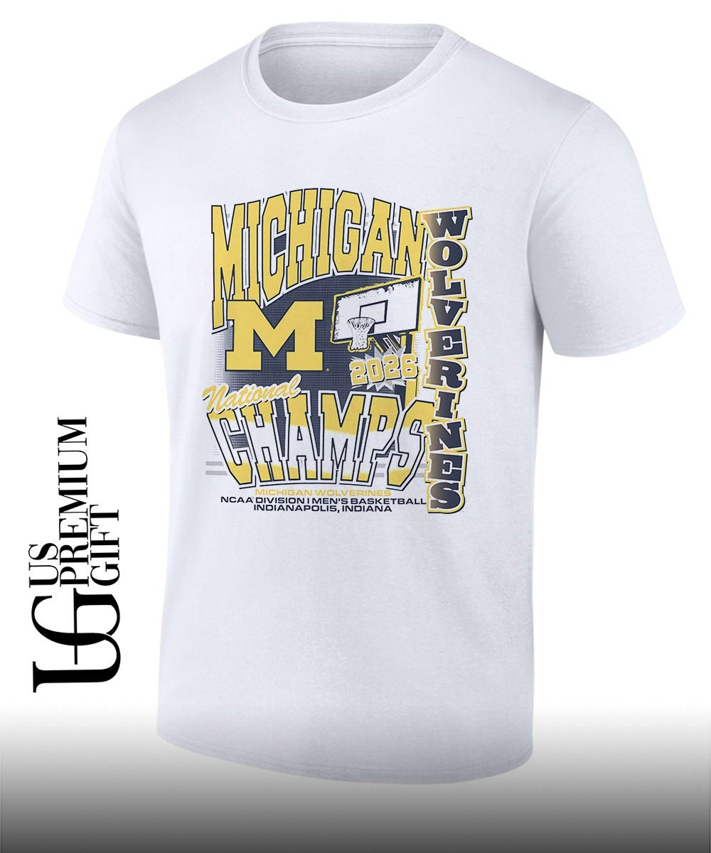 Michigan Wolverines 2026 NCAA Mens Basketball National Champions Graphic shirt Unisex T-shirt, Sweatshirt, Hoodie, Long Sleeve Tee - T-Shirt, Sweatshirt, Hoodie