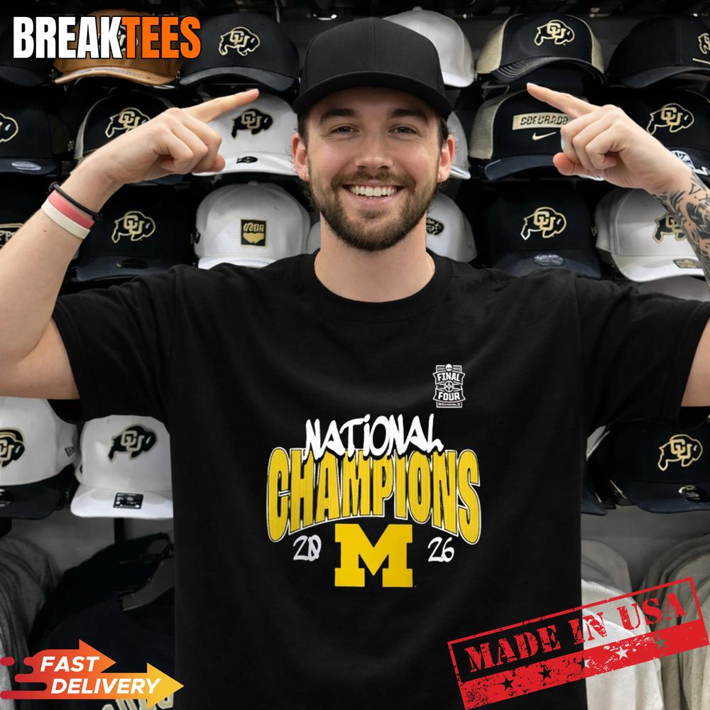Michigan Wolverines 2026 NCAA Mens Basketball National Champions Schedule Shirt Unisex T-shirt, Sweatshirt, Hoodie, Long Sleeve Tee - T-Shirt, Sweatshirt, Hoodie