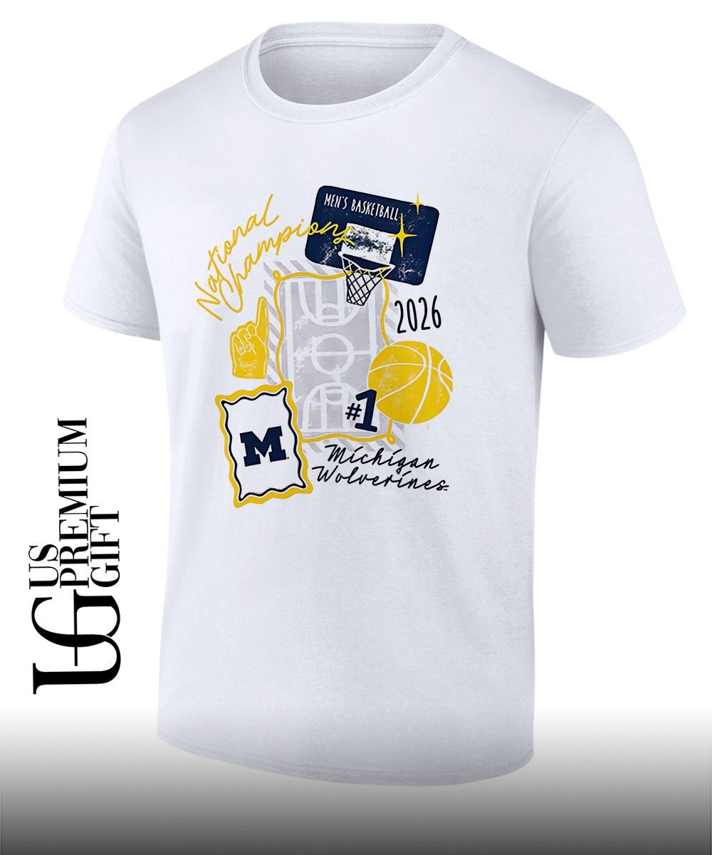 Michigan Wolverines 2026 NCAA Mens Basketball National Champions elements shirt Unisex T-shirt, Sweatshirt, Hoodie, Long Sleeve Tee - T-Shirt, Sweatshirt, Hoodie