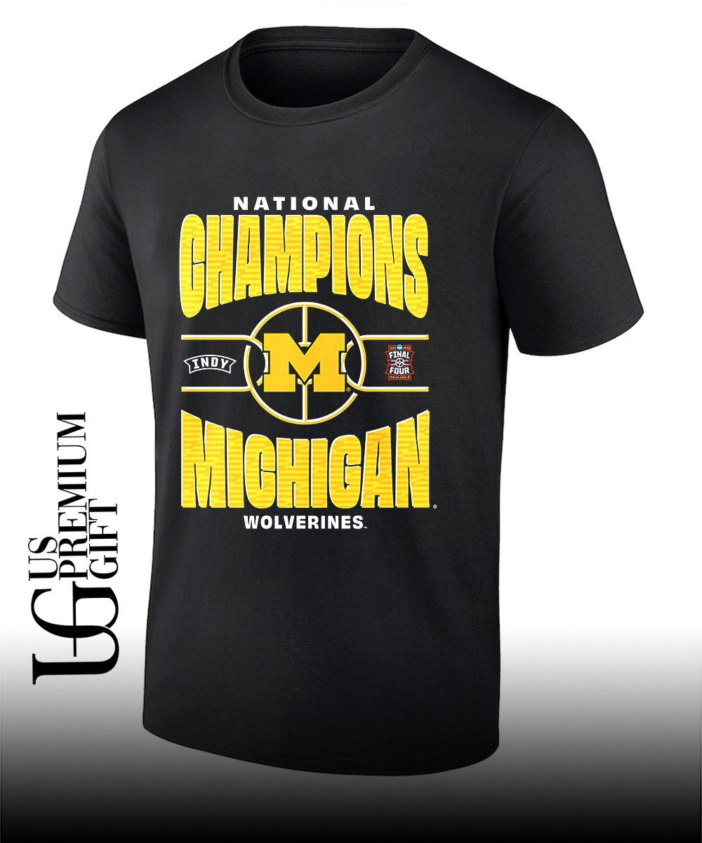 Michigan Wolverines 2026 NCAA Mens Basketball National Champions graphic T-shirt Unisex T-shirt, Sweatshirt, Hoodie, Long Sleeve Tee - T-Shirt, Sweatshirt, Hoodie