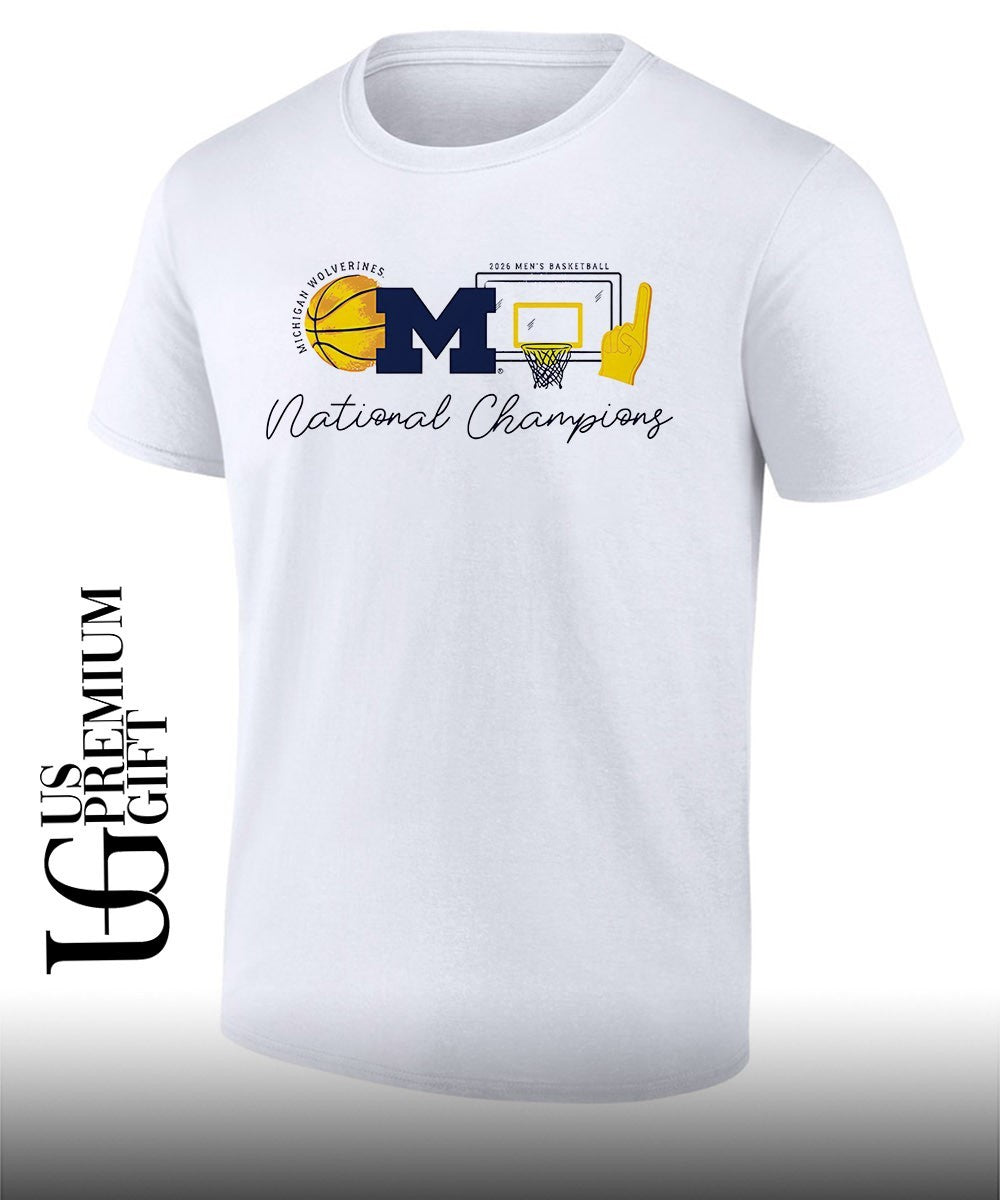 Michigan Wolverines 2026 NCAA Mens Basketball National Champions sketch element shirt Unisex T-shirt, Sweatshirt, Hoodie, Long Sleeve Tee - T-Shirt, Sweatshirt, Hoodie