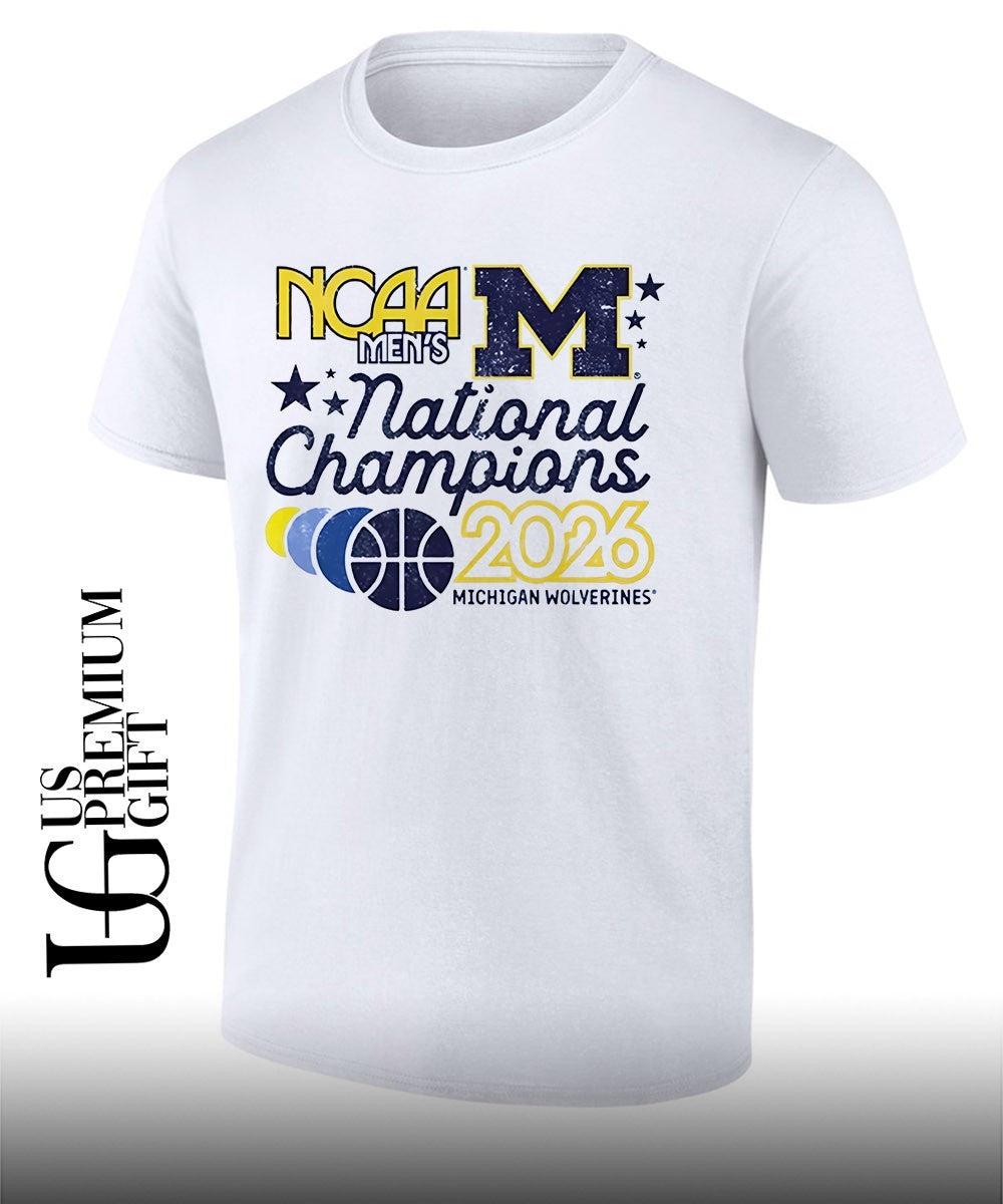 Michigan Wolverines 2026 NCAA Mens Basketball National Champions vintage shirt Unisex T-shirt, Sweatshirt, Hoodie, Long Sleeve Tee - T-Shirt, Sweatshirt, Hoodie