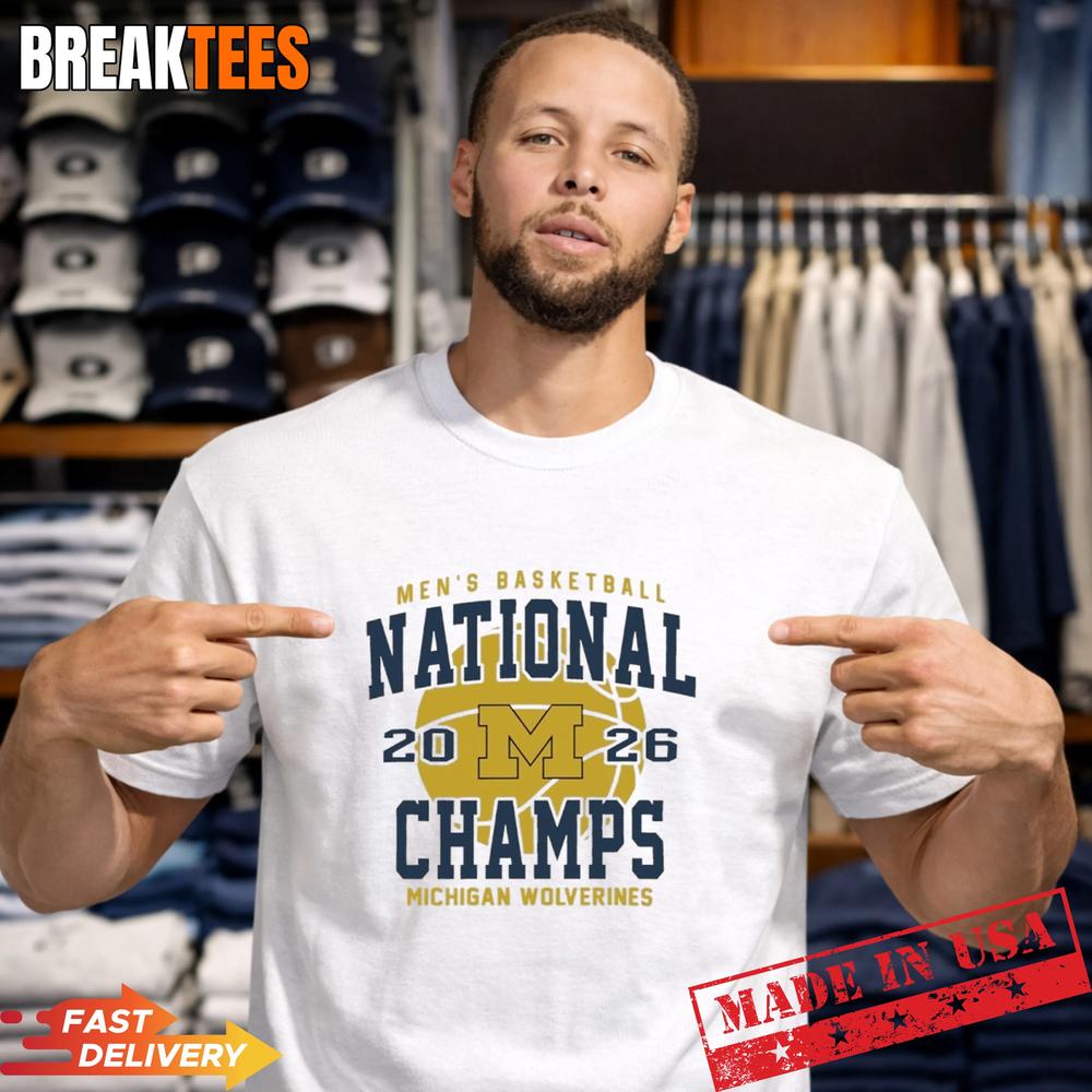 Michigan Wolverines 2026 NCAA National Championship T-Shirt Unisex T-shirt, Sweatshirt, Hoodie, Long Sleeve Tee - T-Shirt, Sweatshirt, Hoodie
