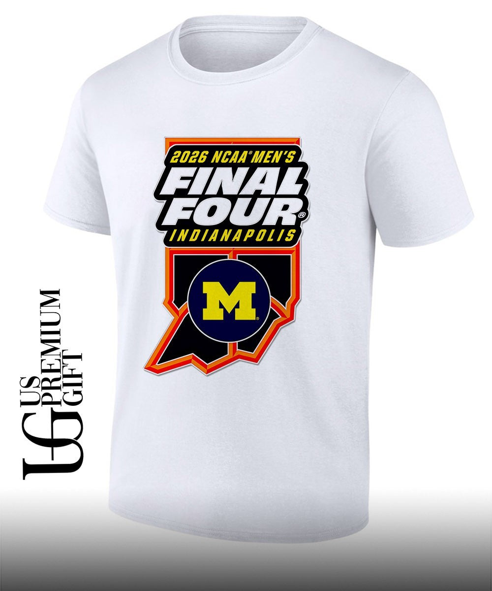 Michigan Wolverines Mens Basketball Final Four Collector 2026 logo shirt Unisex T-shirt, Sweatshirt, Hoodie, Long Sleeve Tee - T-Shirt, Sweatshirt, Hoodie