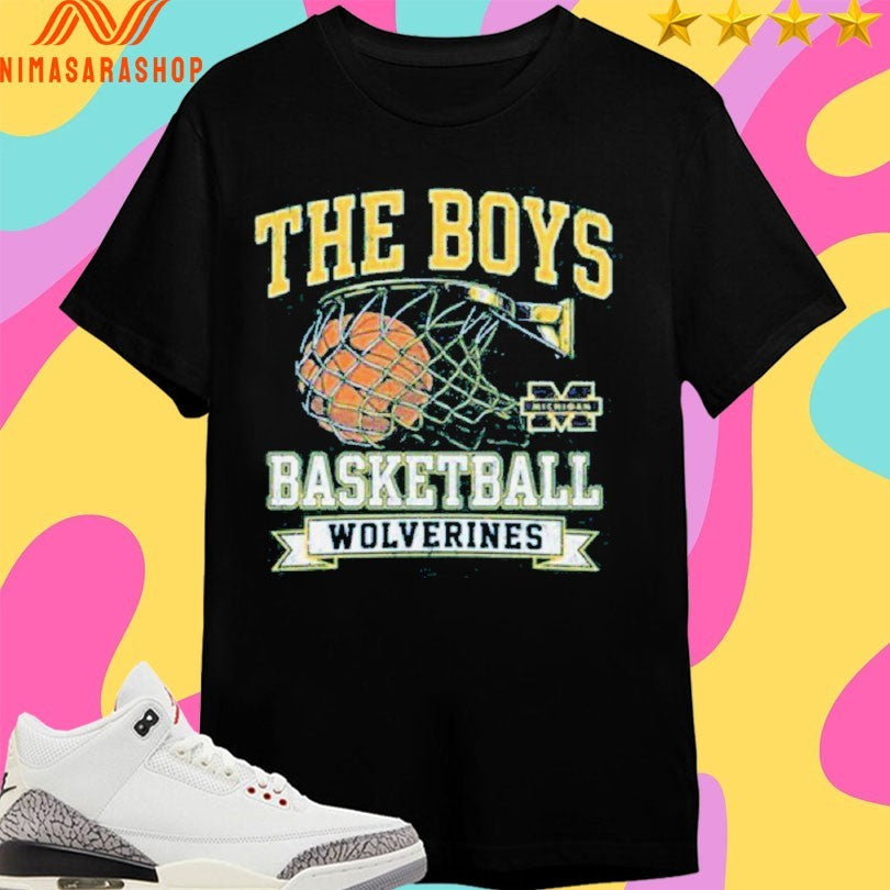 Michigan Wolverines The Boys Basketball 2026 - Adult & Kids T-Shirts, Sweatshirts & Hoodies apparel design preview 1