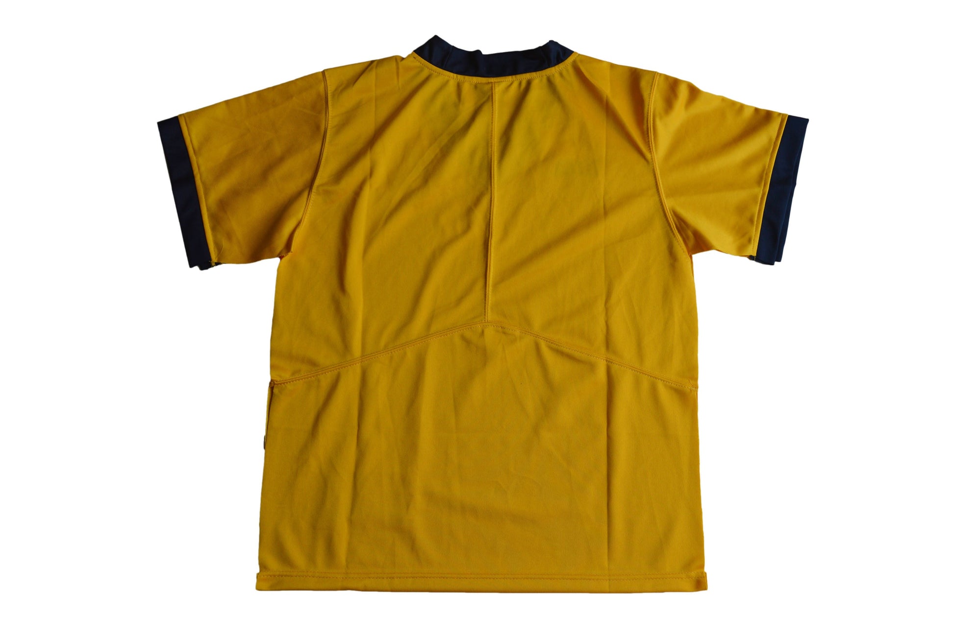 Michigan Wolverines Youth Blank Yellow Back College Football Jersey football jersey product view 1