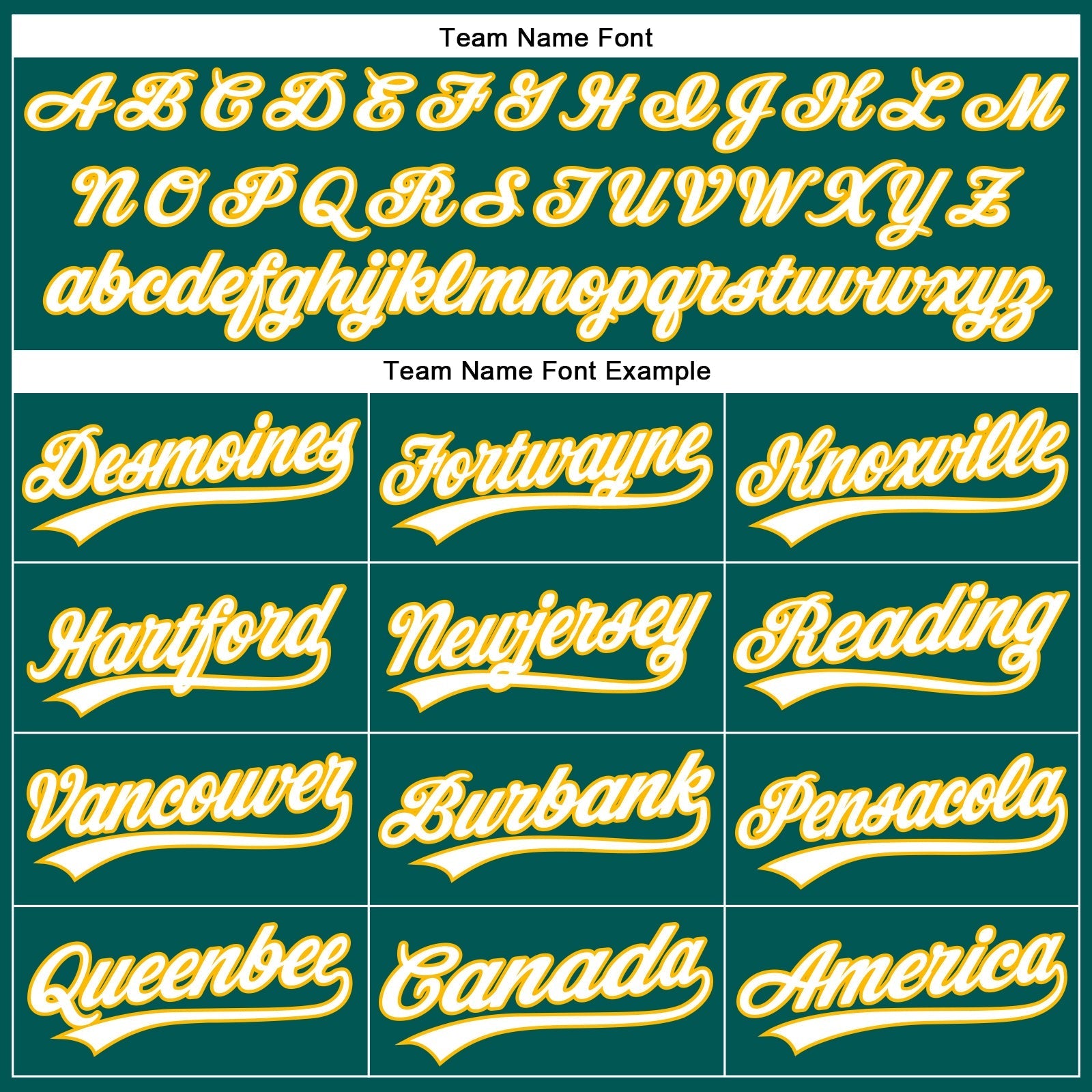 Custom Midnight Green White-Gold Authentic Baseball Jersey baseball jersey product view 4