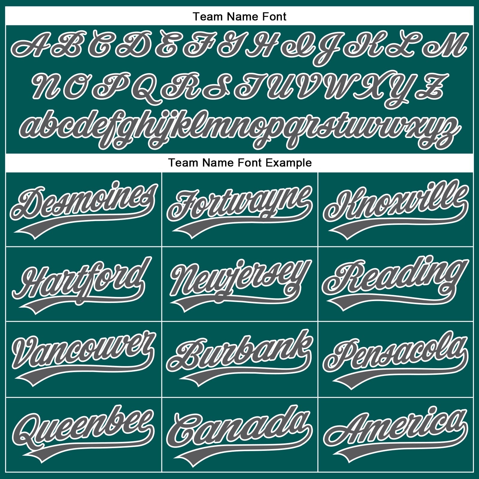 Custom Midnight Green Steel Gray-White Authentic Baseball Jersey baseball jersey product view 4