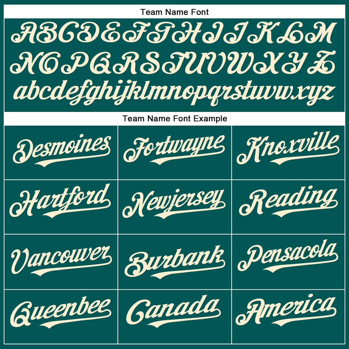 Custom Midnight Green Cream Authentic Baseball Jersey baseball jersey product view 4