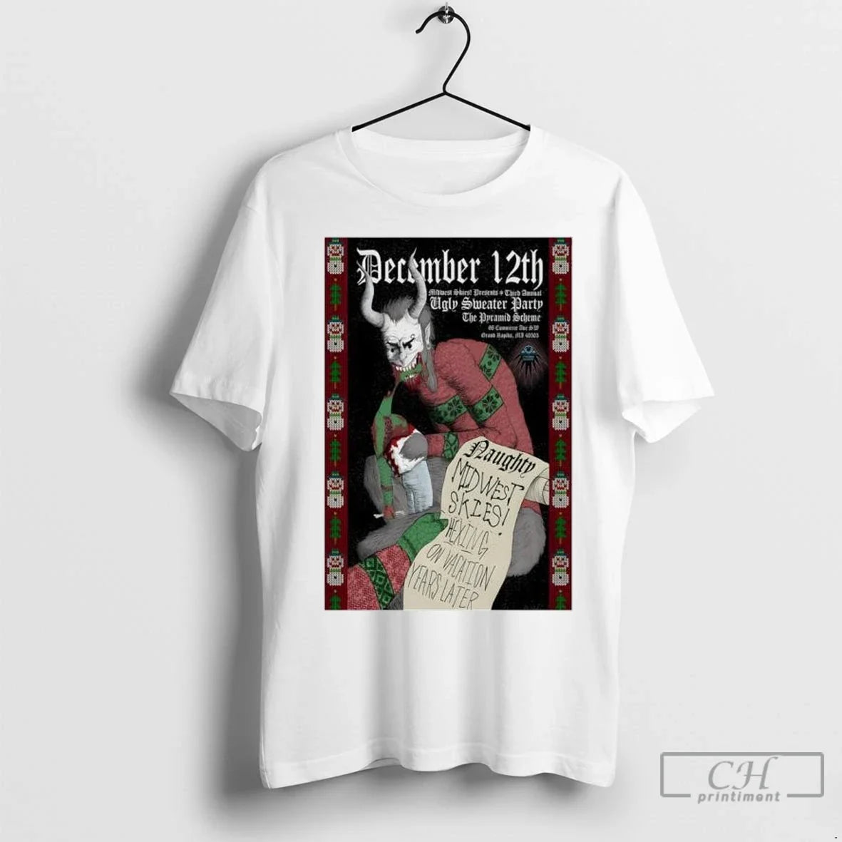 Midwest Skies Dec 12 2025 Grand Rapids Mi T Shirts Unisex T-shirt, Sweatshirt, Hoodie, Long Sleeve Tee - T-Shirt, Sweatshirt, Hoodie