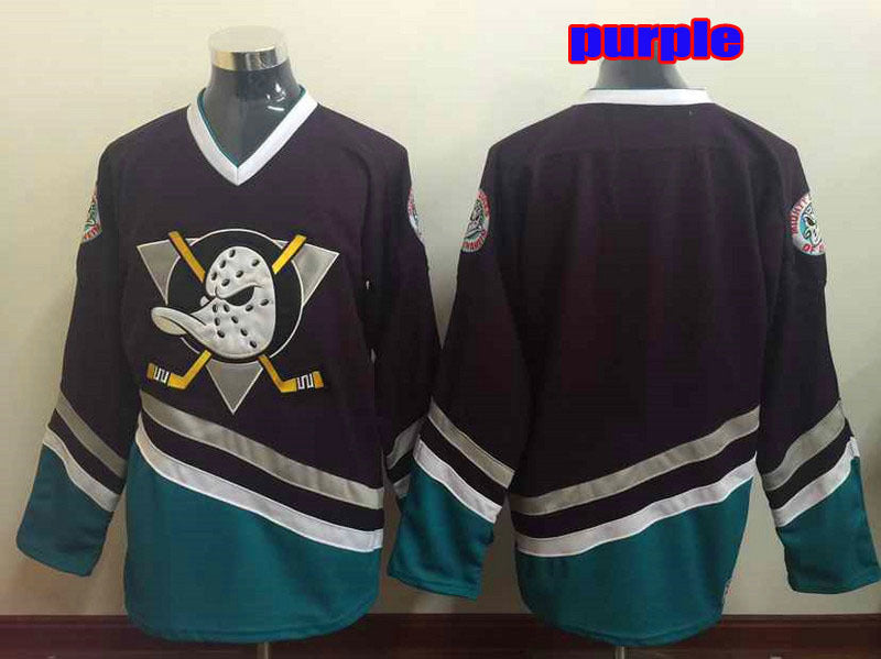 Mighty Ducks 1 Style 1 College Football Jersey football jersey product view 1