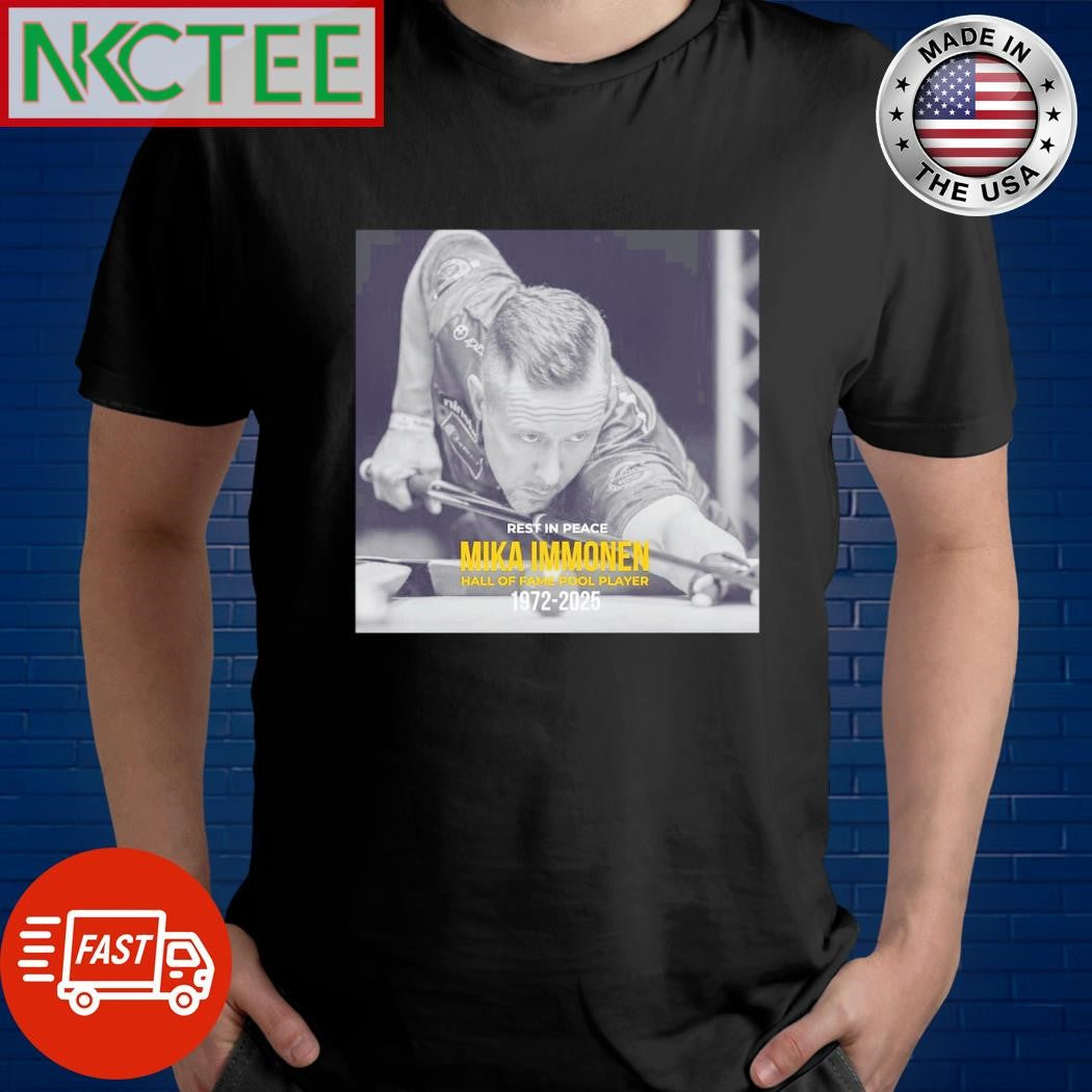 Mika Immonen 1972 2025 shirt Unisex T-shirt, Sweatshirt, Hoodie, Long Sleeve Tee - T-Shirt, Sweatshirt, Hoodie