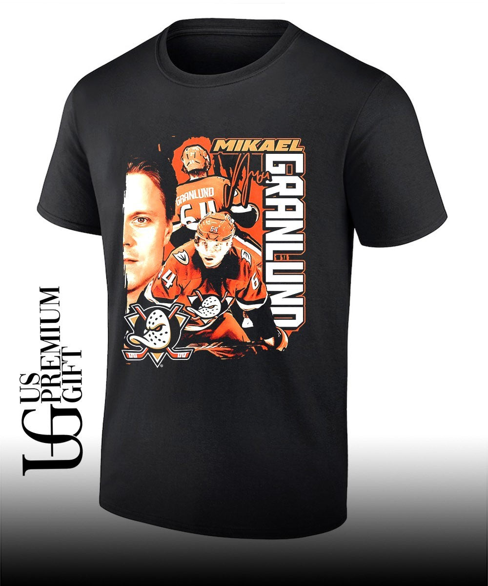 Mikael Granlund The Calm Collage Anaheim Ducks hockey signature graphic shirt Unisex T-shirt, Sweatshirt, Hoodie, Long Sleeve Tee - T-Shirt, Sweatshirt, Hoodie