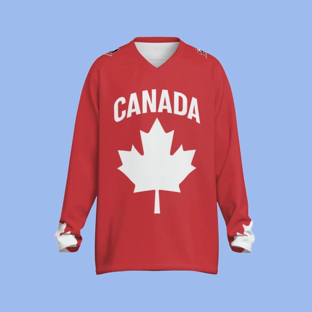 Mike Myers Wearing Canada Never 51 Hockey Jersey - Grishko.com hockey jersey product view 2