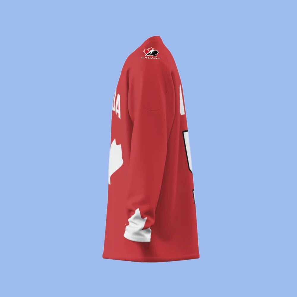 Mike Myers Wearing Canada Never 51 Hockey Jersey - Grishko.com hockey jersey product view 5