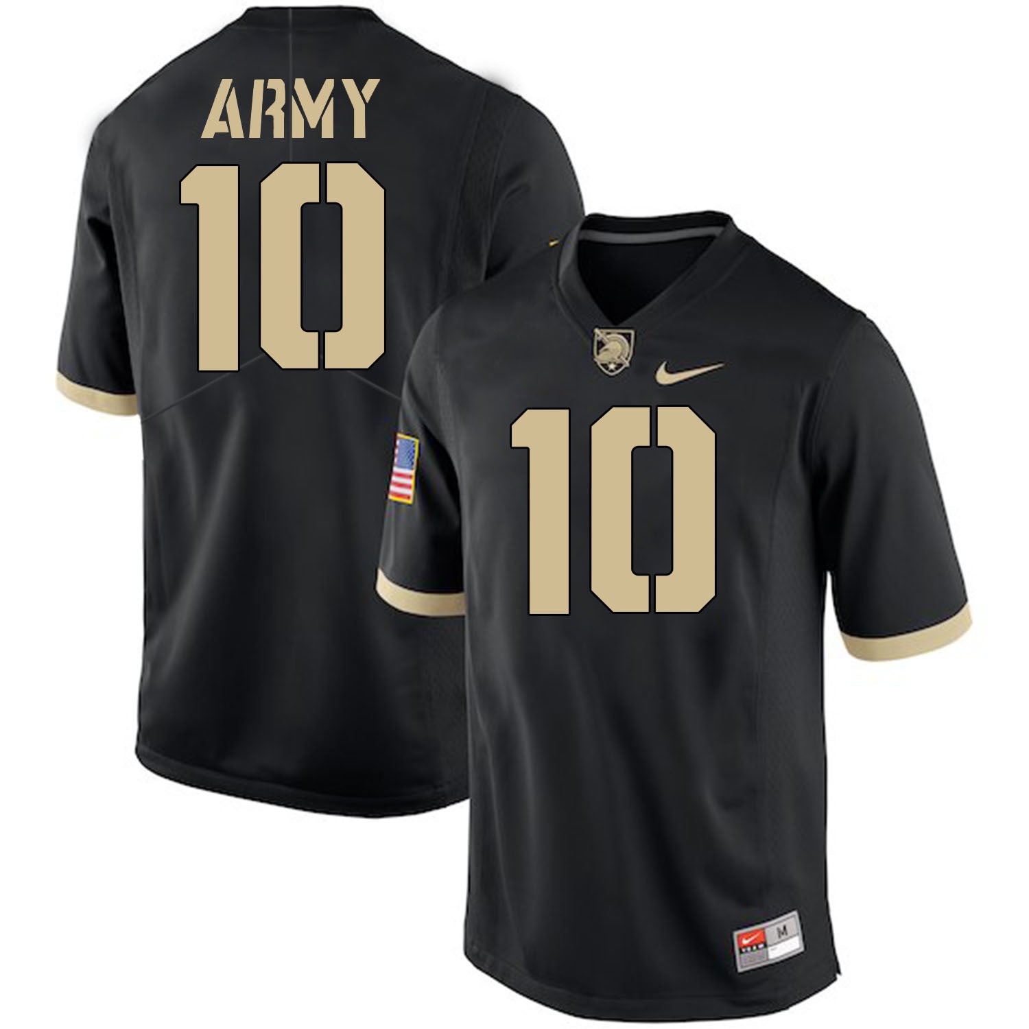 Mike Reynolds 10 Black College Football Jersey football jersey product view 1