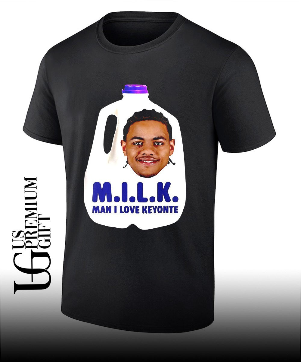 Milk Man I Love Keyonte shirt Unisex T-shirt, Sweatshirt, Hoodie, Long Sleeve Tee - T-Shirt, Sweatshirt, Hoodie