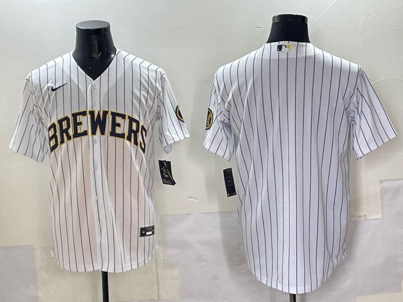 Milwaukee Brewers Brewers Adult Style 11 Baseball Jersey baseball jersey product view 1