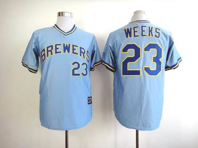 Milwaukee Brewers #23 Baseball Jersey baseball jersey product view 1