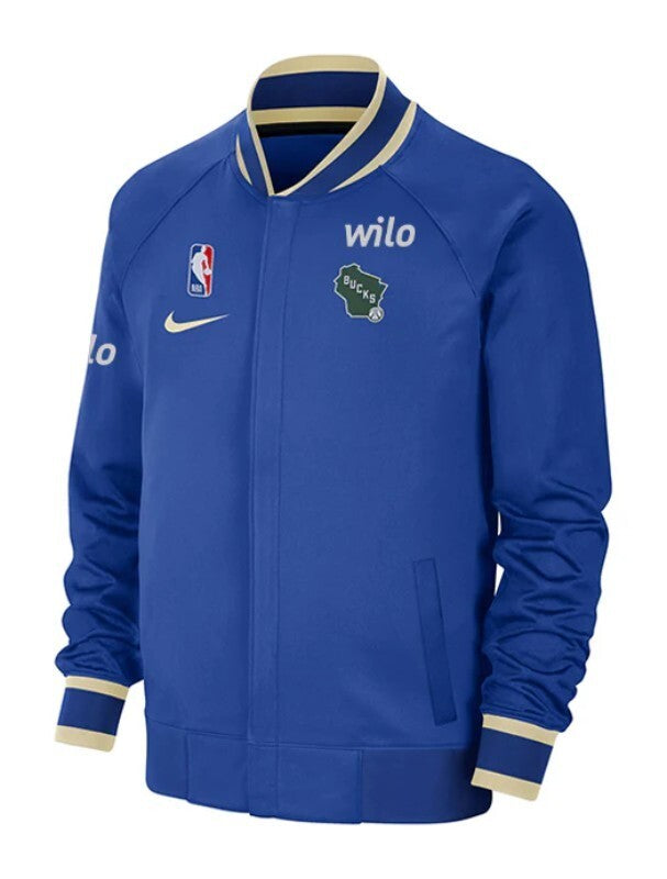 Milwaukee Bucks 2024-25 Anthem City Style 2 Basketball Jersey basketball jersey product view 1