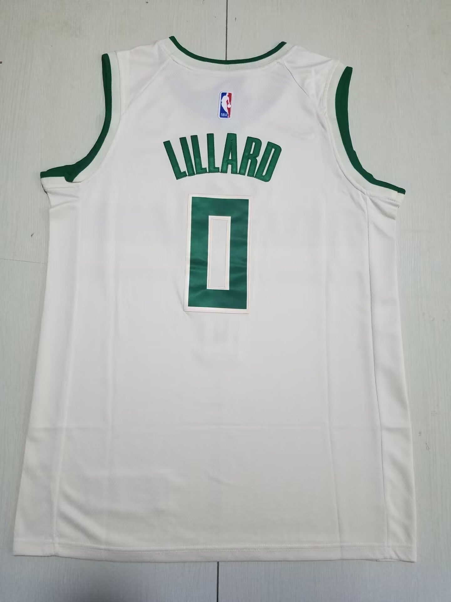 Milwaukee Bucks #0 Damian Lillard Bucks 0 Yellow S-XXL Style 1 Basketball Jersey basketball jersey product view 1