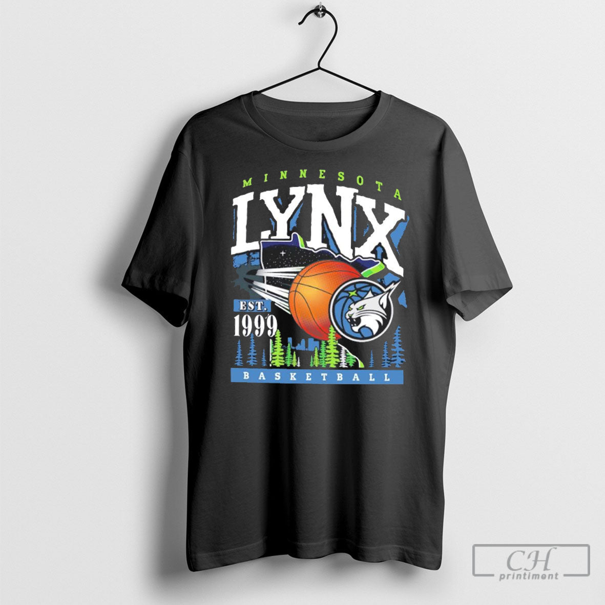 Minnesota Lynx Basketball Est 1999 Retro Unisex T-shirt, Sweatshirt, Hoodie, Long Sleeve Tee - T-Shirt, Sweatshirt, Hoodie