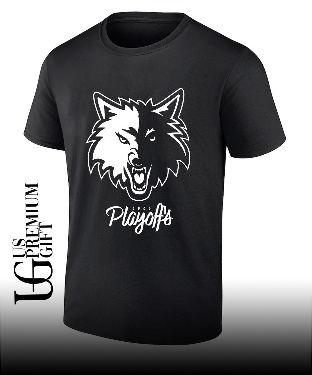Minnesota Timberwolves 2026 Playoffs logo shirt Unisex T-shirt, Sweatshirt, Hoodie, Long Sleeve Tee - T-Shirt, Sweatshirt, Hoodie