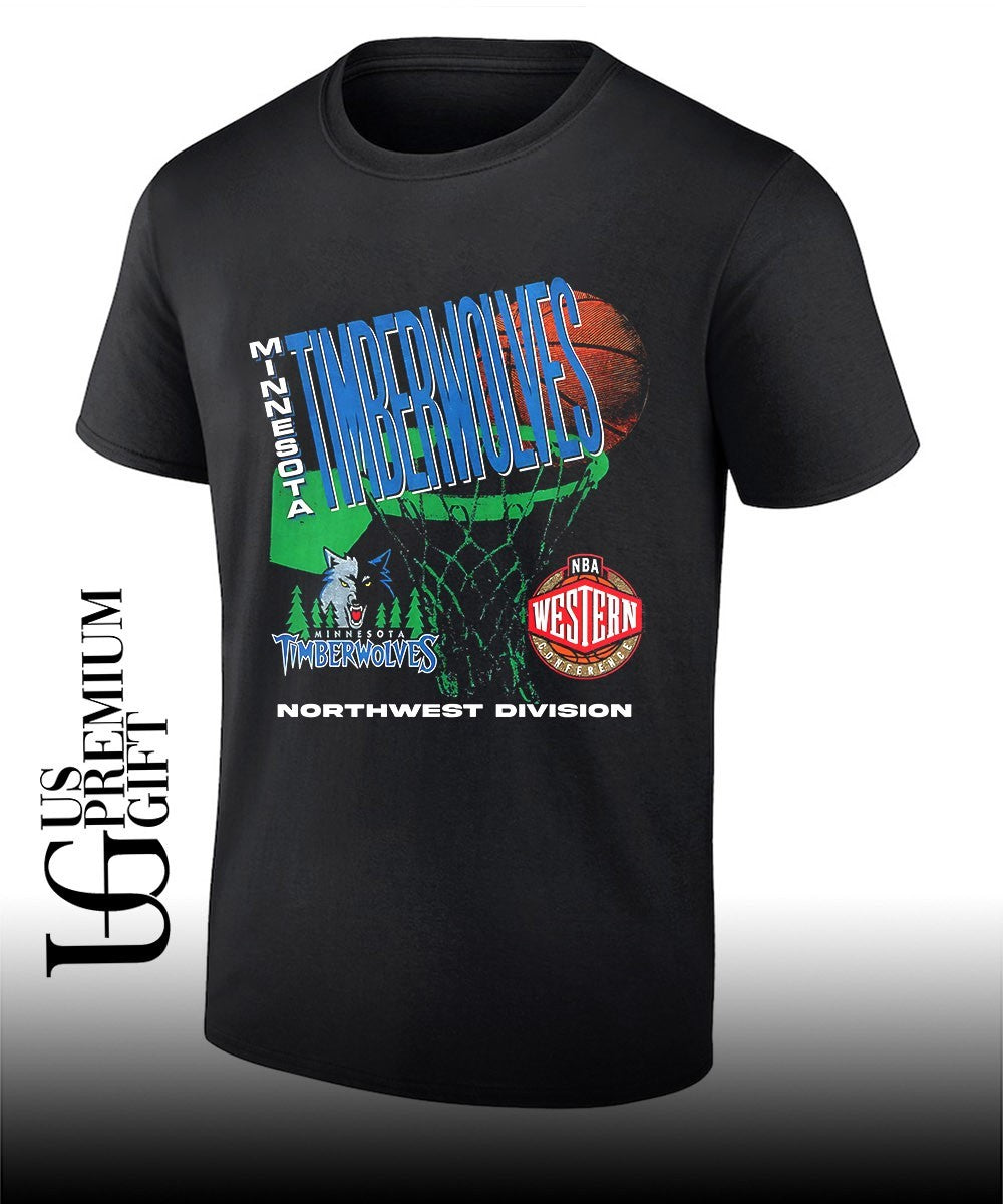Minnesota Timberwolves NBA Western Conference Northwest Division 2026 shirt Unisex T-shirt, Sweatshirt, Hoodie, Long Sleeve Tee - T-Shirt, Sweatshirt, Hoodie