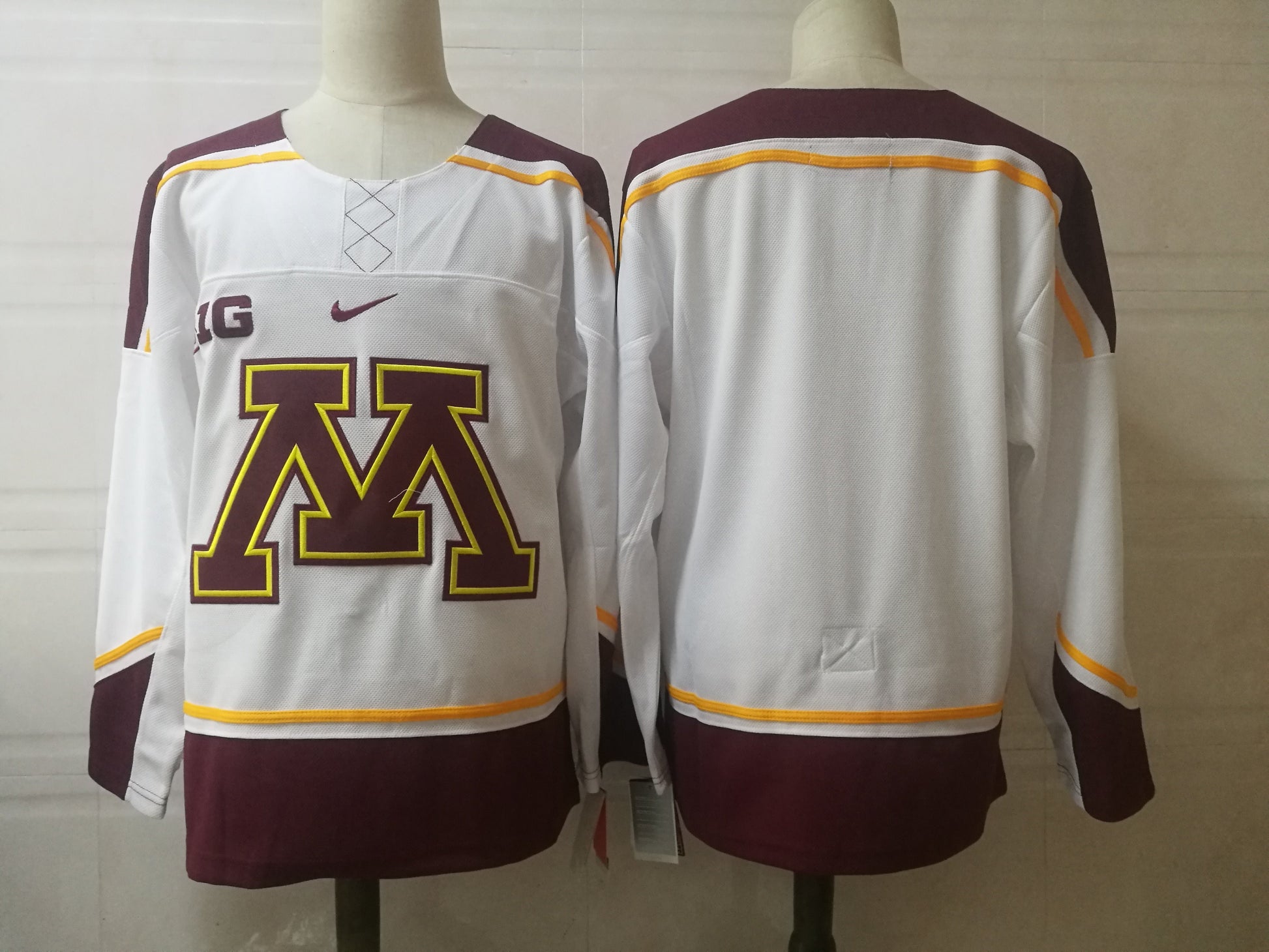 Minnesota Golden Gophers Hockey Blank Style 3 College Football Jersey hockey jersey product view 1
