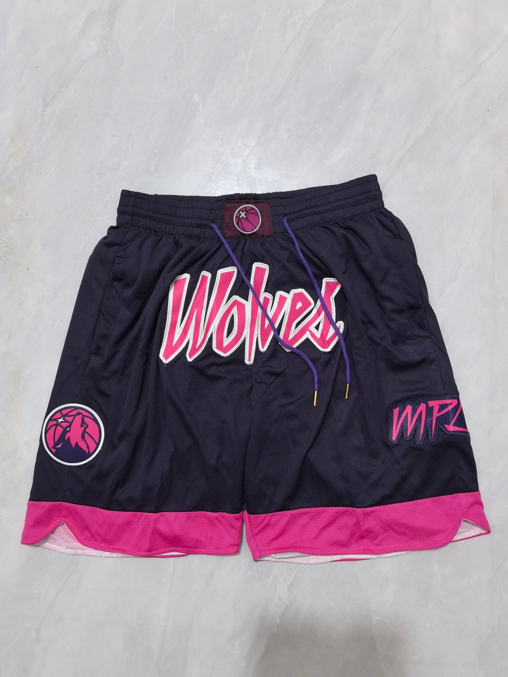 Minnesota Timberwolves 26 Timberwolves Purple City Edition Shorts Style 2 Basketball Jersey basketball jersey product view 1