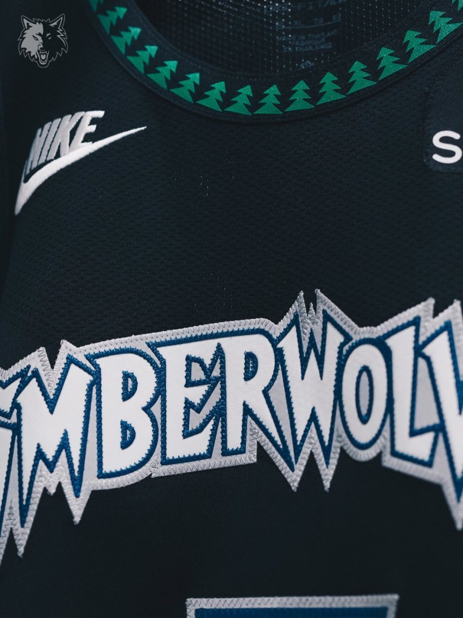 Minnesota Timberwolves Style 3 Basketball Jersey basketball jersey product view 1