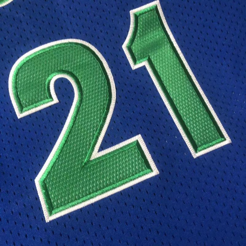Minnesota Timberwolves #21 Kevin Garnett 1997-98 Authentic jersey blue Style 4 Basketball Jersey basketball jersey product view 1