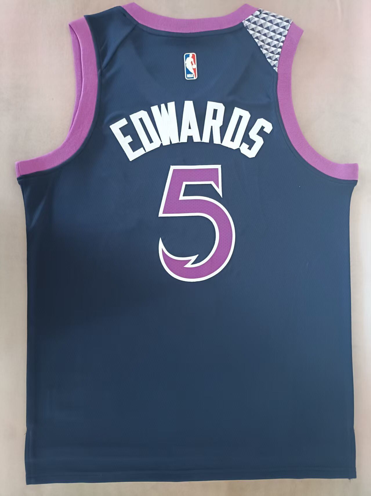 Minnesota Timberwolves #5 Anthony Edwards Timberwolves 5 City Edition Style 1 Basketball Jersey basketball jersey product view 1
