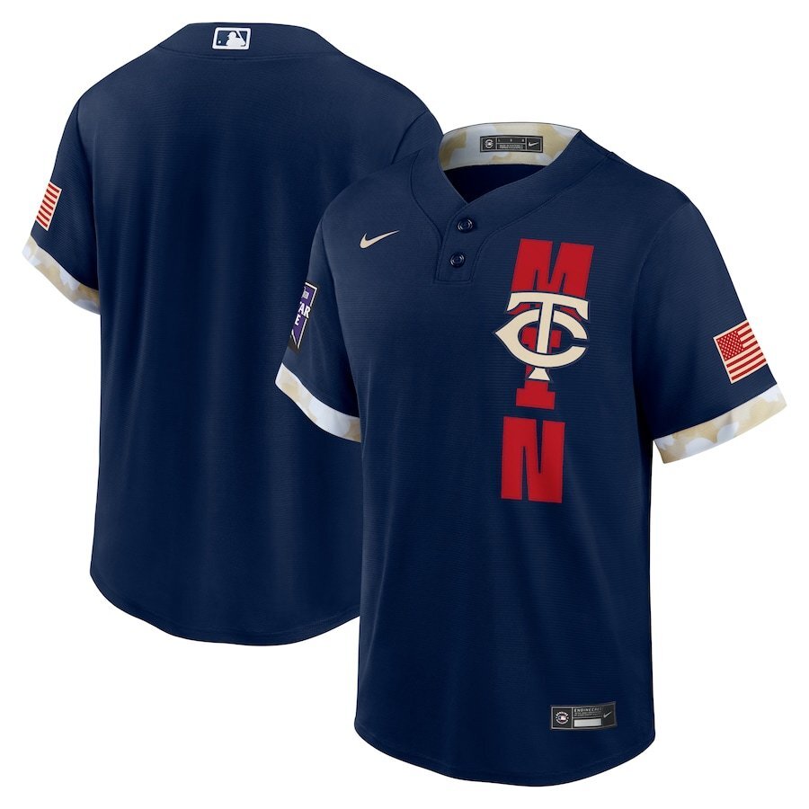 Minnesota Twins Baseball Jersey baseball jersey product view 1