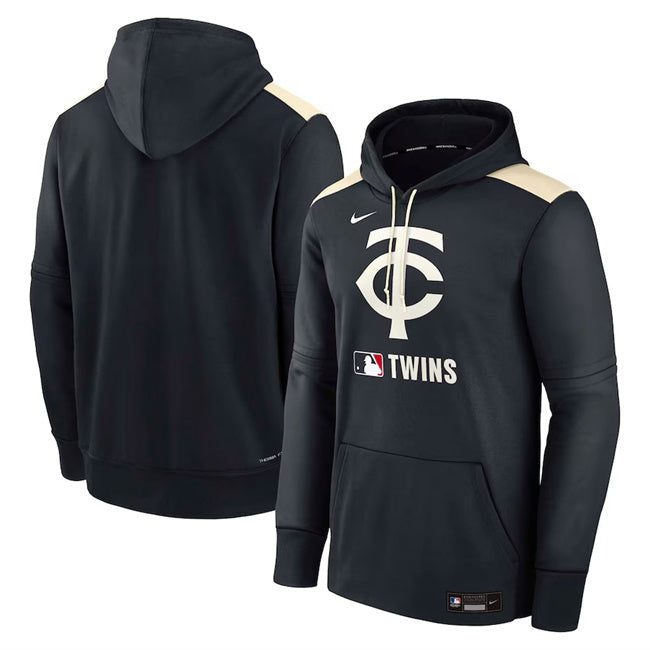 Minnesota Twins Navy Collection Performance Pullover Hoodie2 Baseball Jersey baseball jersey product view 1