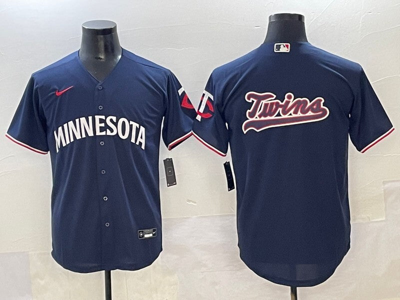 Minnesota Twins Twins Adult Style 2 Baseball Jersey baseball jersey product view 1