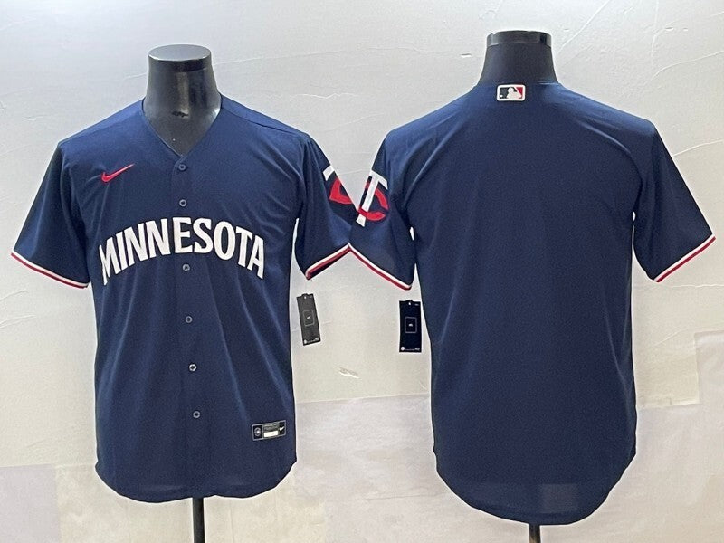Minnesota Twins Twins Adult Style 3 Baseball Jersey baseball jersey product view 1